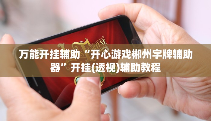 万能开挂辅助“开心游戏郴州字牌辅助器”开挂(透视)辅助教程