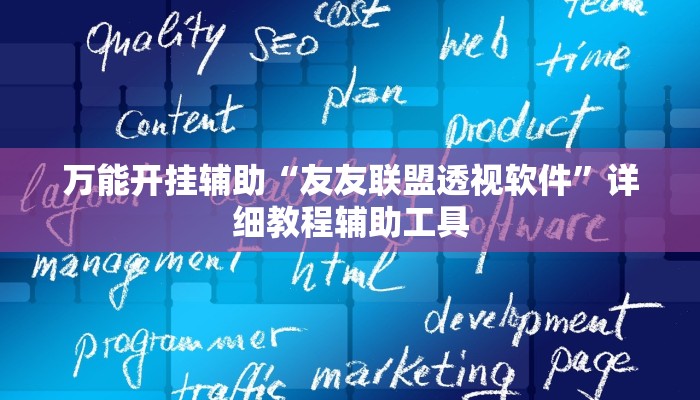 万能开挂辅助“友友联盟透视软件”详细教程辅助工具