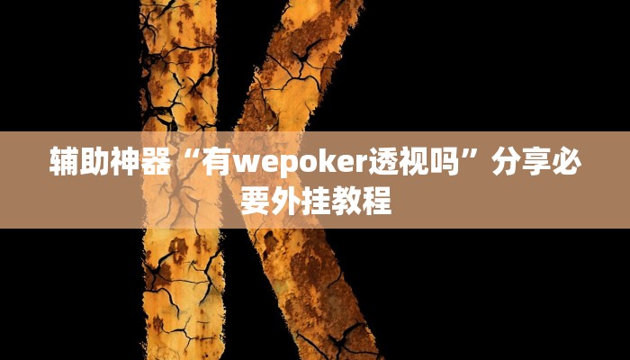 万能开挂辅助“微乐三丁拐辅助”开挂(透视)辅助教程