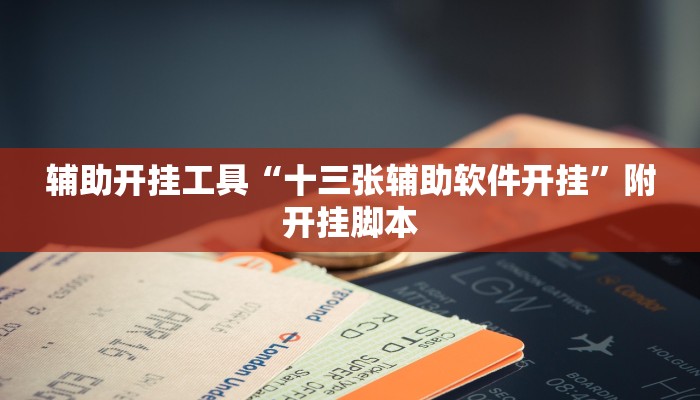辅助开挂工具“十三张辅助软件开挂”附开挂脚本 辅助开挂工具“十三张辅助软件开挂”附开挂脚本