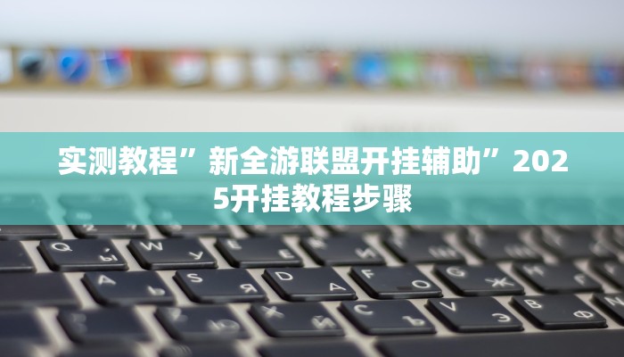 实测教程”新全游联盟开挂辅助”2025开挂教程步骤