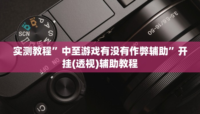 实测教程”中至游戏有没有作弊辅助”开挂(透视)辅助教程