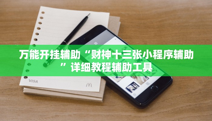 万能开挂辅助“财神十三张小程序辅助”详细教程辅助工具