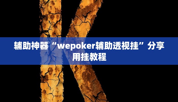 辅助神器“wepoker辅助透视挂”分享用挂教程