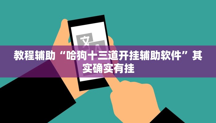 教程辅助“哈狗十三道开挂辅助软件”其实确实有挂